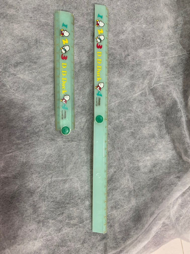 DD Duck ruler, 書本 & 文具, 文具 - Carousell
