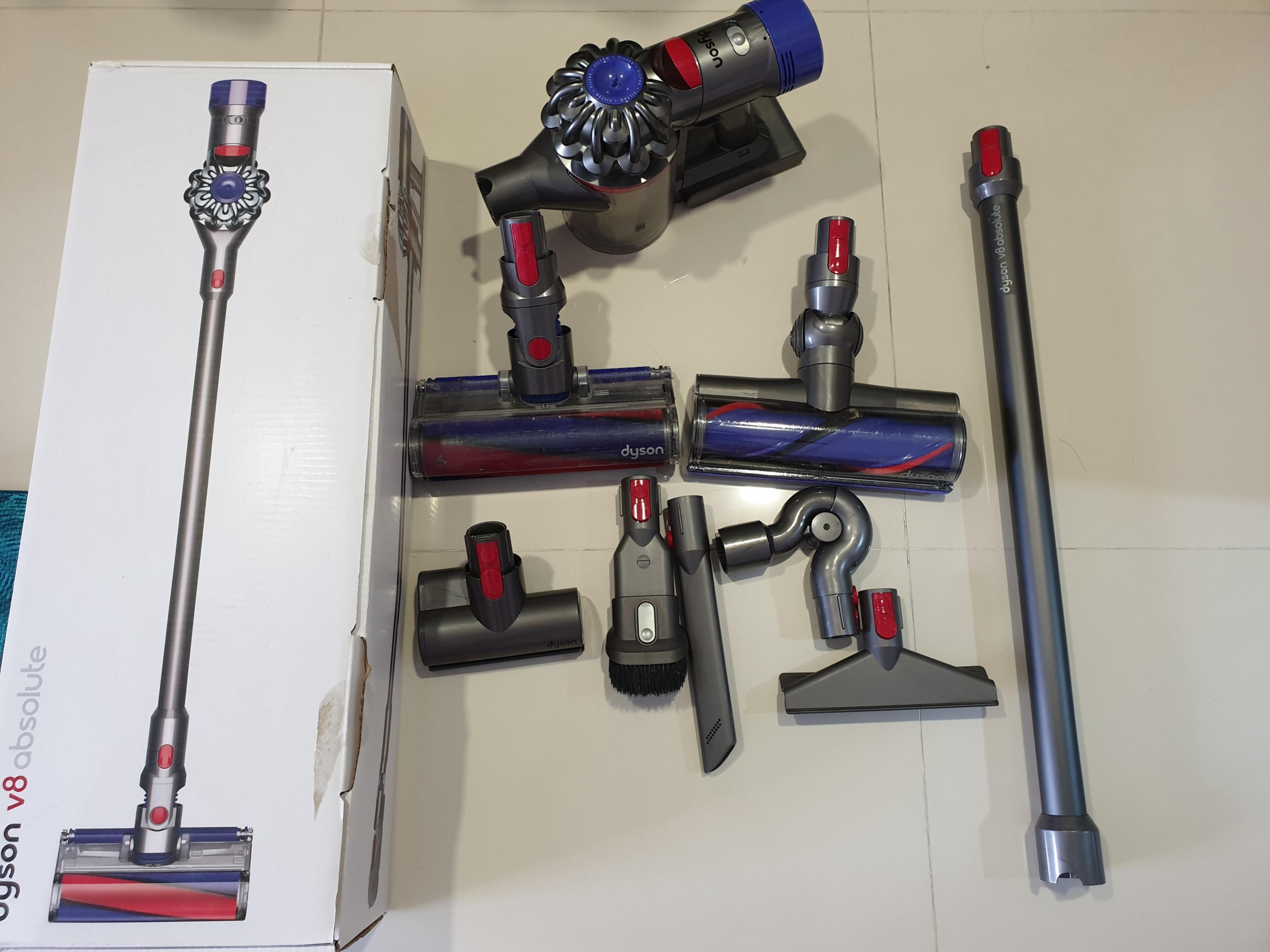 Dyson V8 Absolute Full Set Home Appliances Cleaning Laundry On Carousell