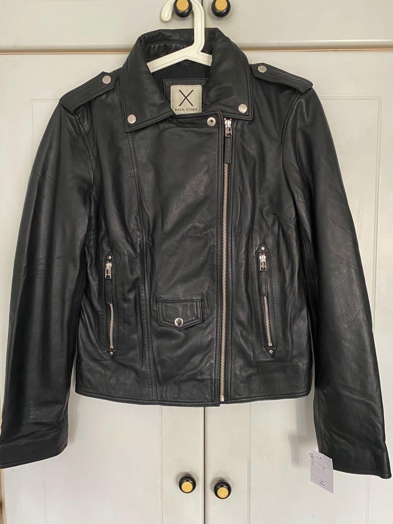 Each x other leather jacket Clearance