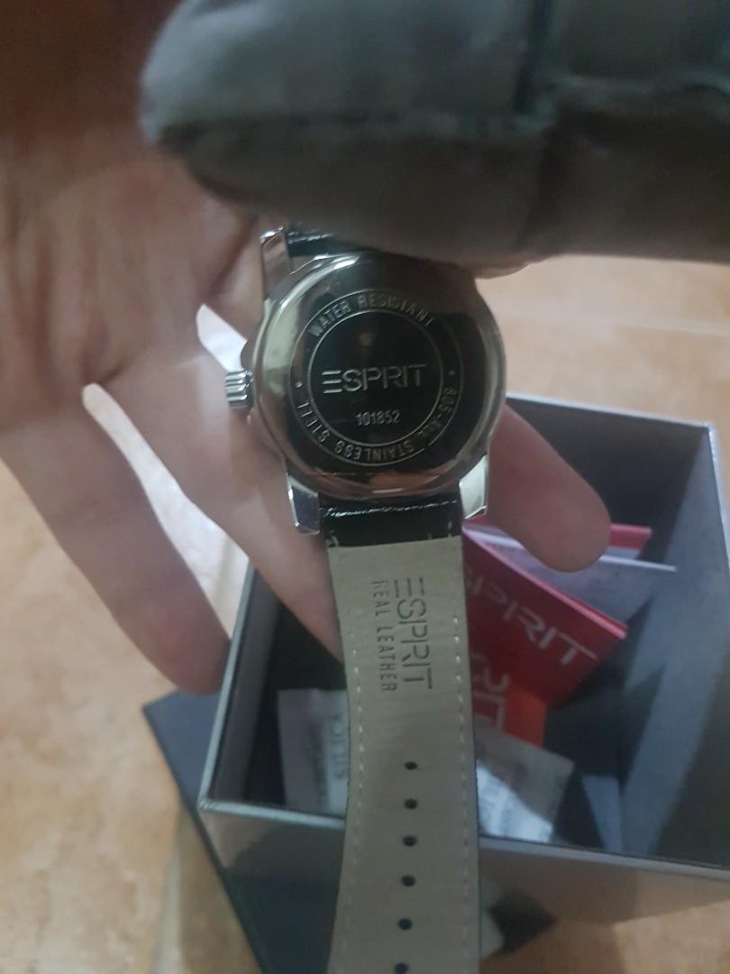 Esprit watch with genuine leather strap Women s Fashion Watches Accessories Watches on Carousell
