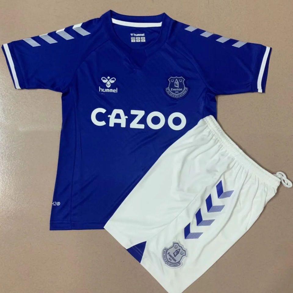 Everton Kids Youth Home Jersey 20 21 Sports Sports Apparel On Carousell