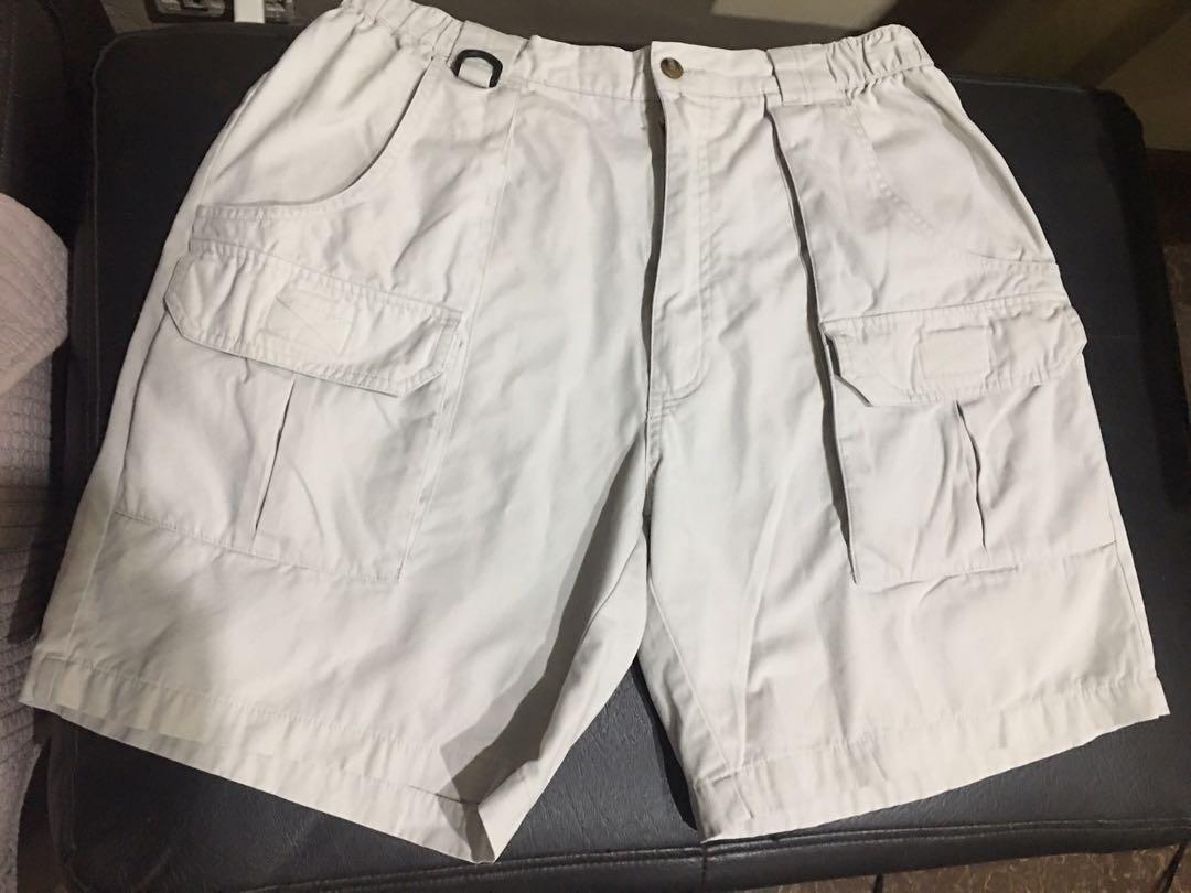 faded glory men's elastic waist shorts