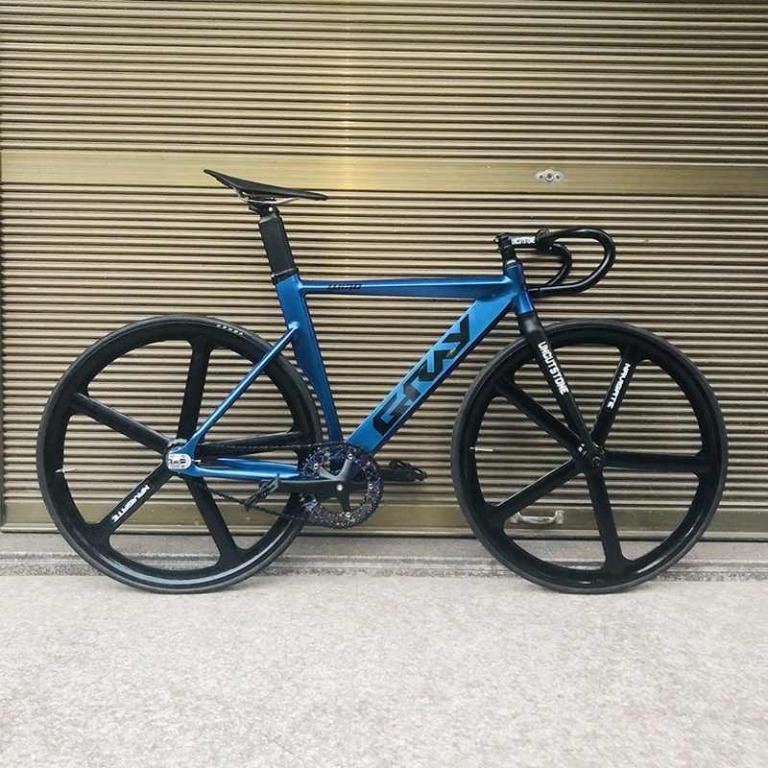 aluminum track bike frame