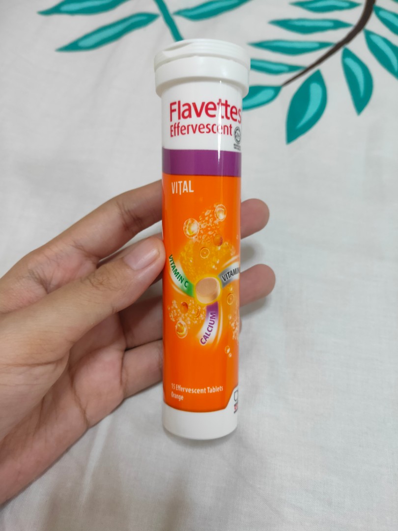 Flavettes Effervescent Vital Orange 15 S No Box Health Beauty Perfumes Nail Care Others On Carousell