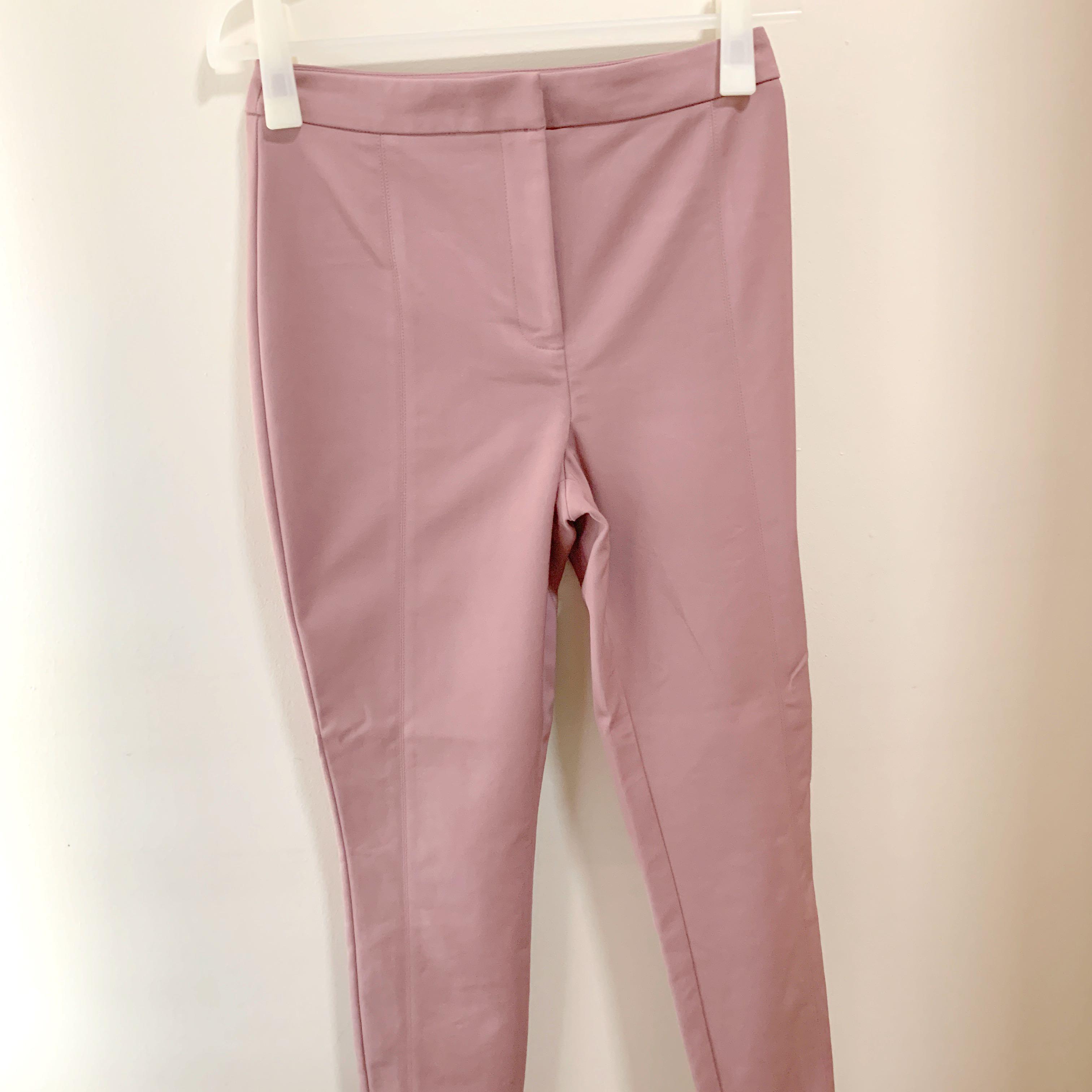 Forever new Georgia High Waist Full Length pink Pants