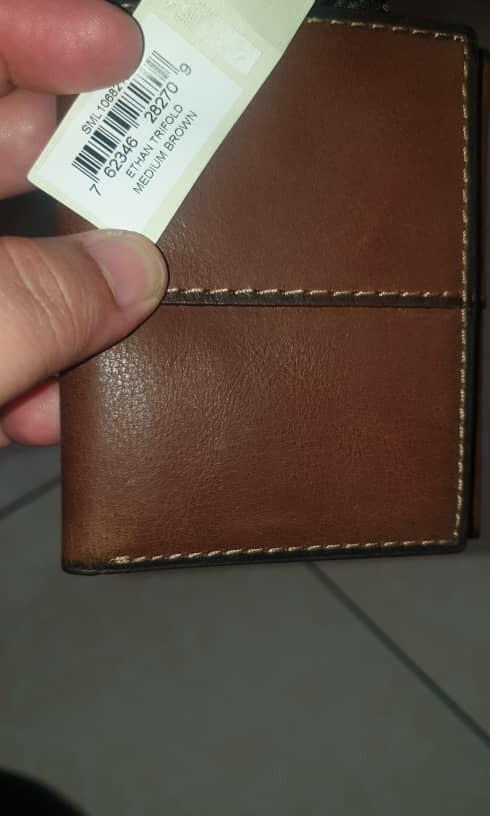 Fossil best sale ethan trifold