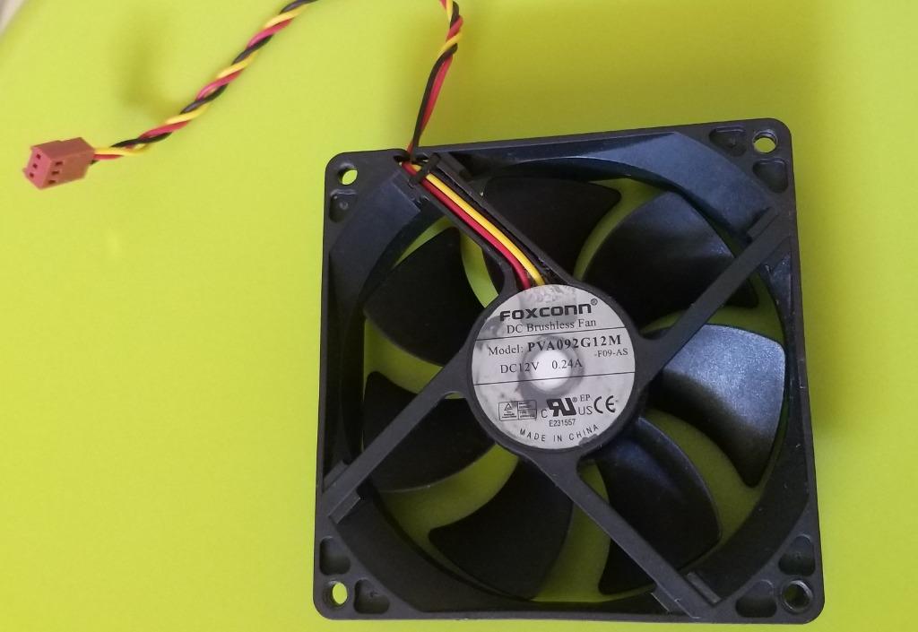 FOXCONN DC Brushless fan for PC (12V), Computers & Tech, Parts