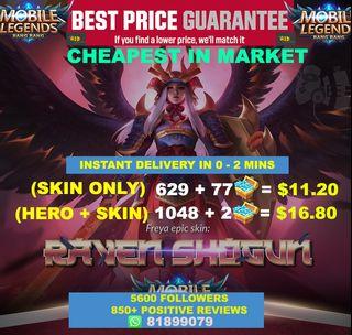 Mobile Legends Epic Skin In Game Products Carousell Singapore