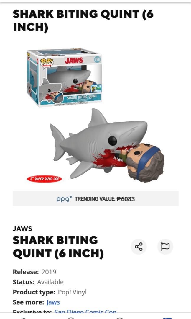funko shark biting quint