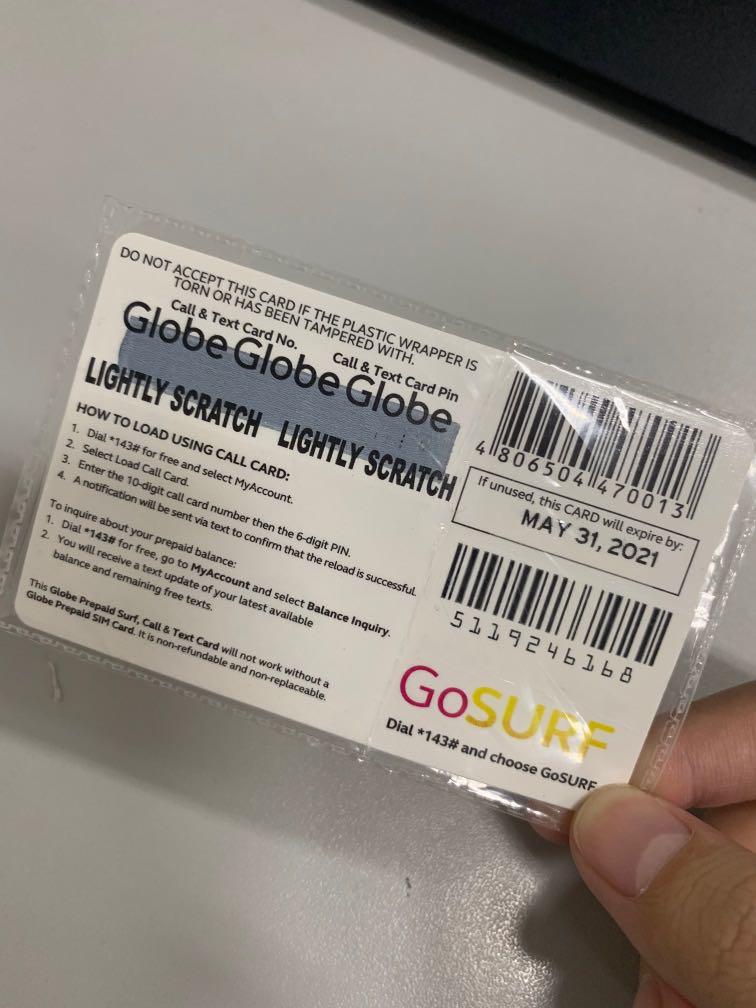 Gosurf50 top balance inquiry