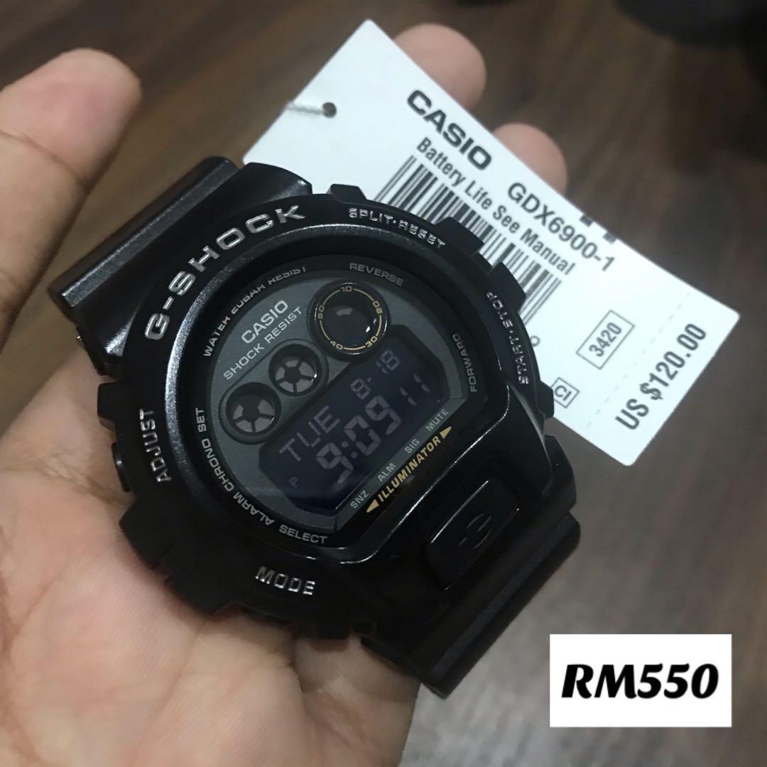 G shock gdx6900 manual best sale