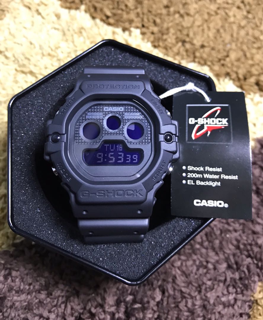 G Shock Tapak Kucing Full Black Men s Fashion Watches