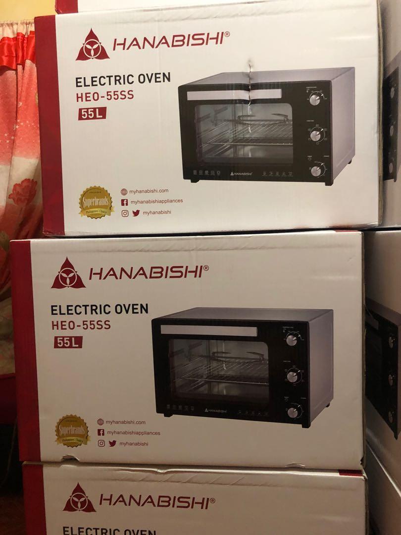Hanabishi electric deals oven 55 liters