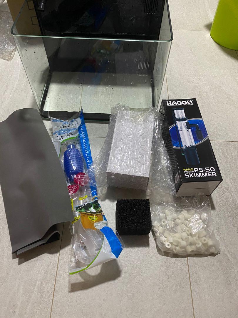 Haoos all in one marine nano tank pet supplies homes other pet