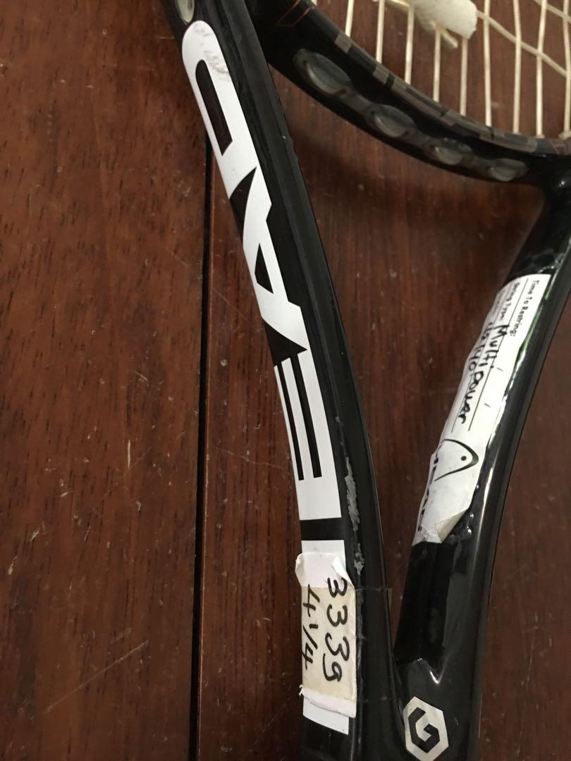 Old Head Speed Racket Head Speed Rackets, Sports Equipment, Sports & Games, Racket & Ball ...