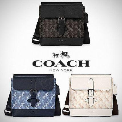 coach new york bag white