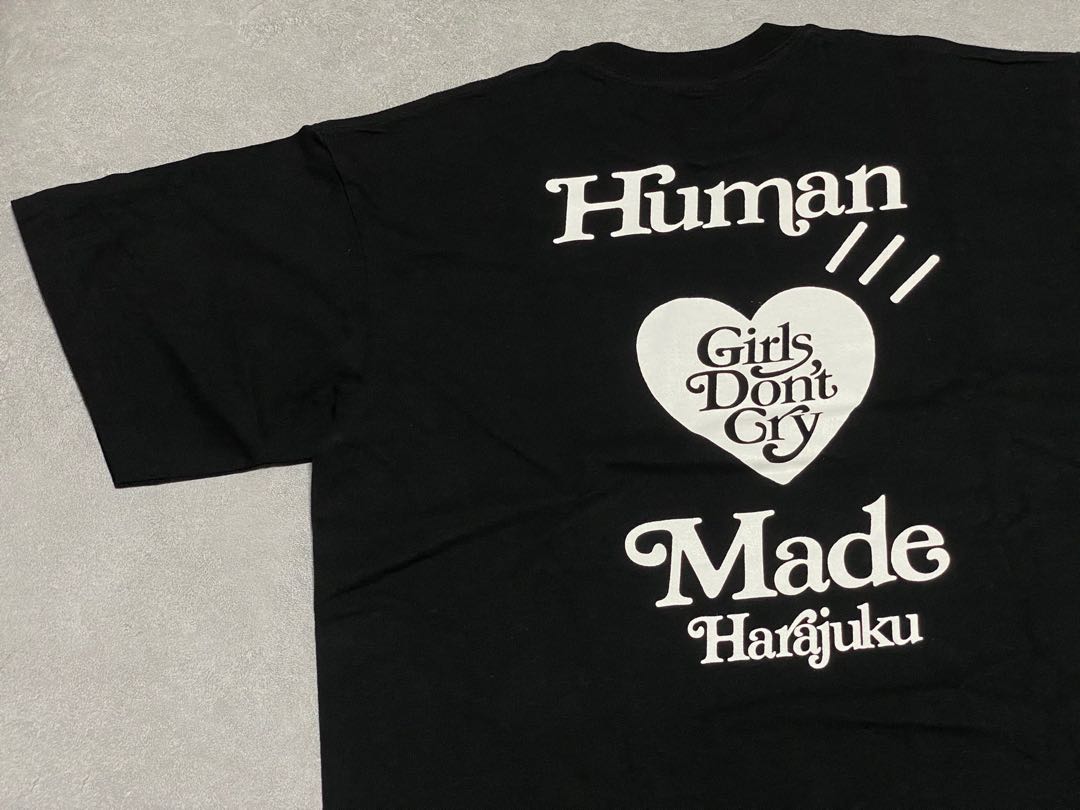Human Made x Girls Don't Cry Tee - Size S, 男裝, 上身及套裝, T