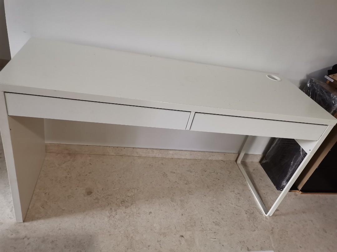 Ikea micke desk sales two drawers