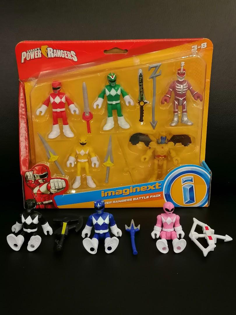 Imaginext power 2025 rangers set