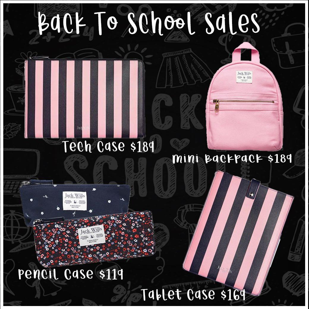 jack wills mini backpack