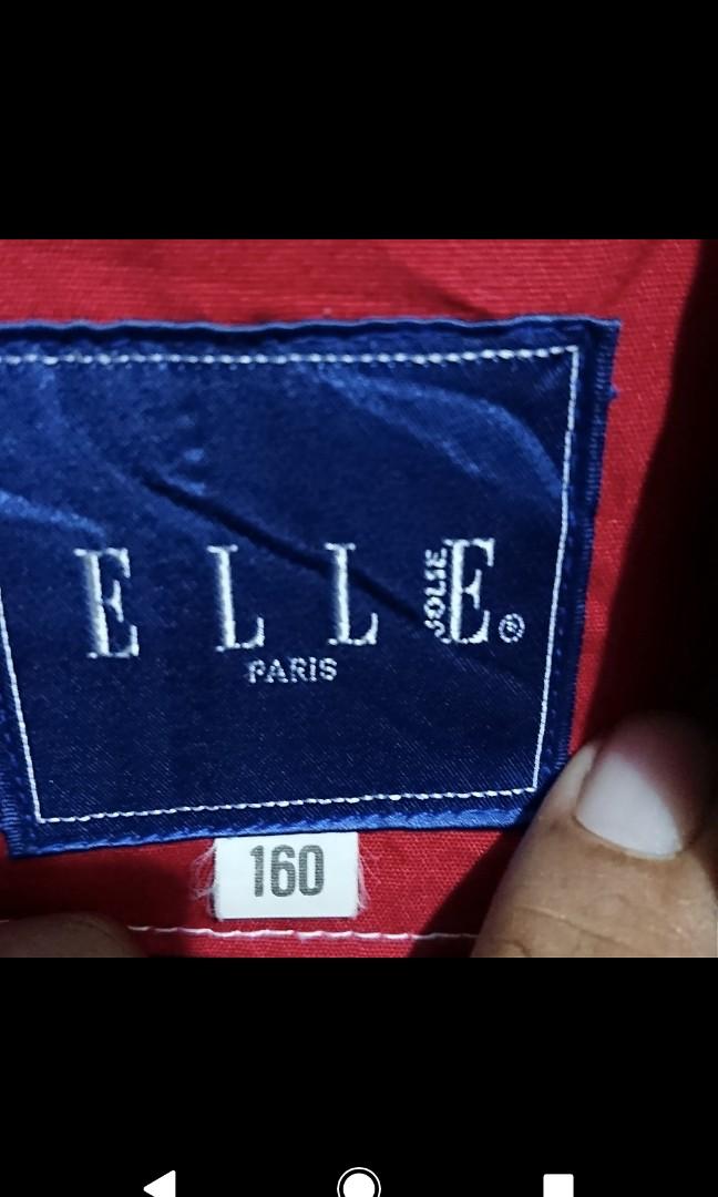 Jaket Wanita ELLE PETITE Paris, Fesyen Wanita, Pakaian Wanita, Baju Luaran  di Carousell