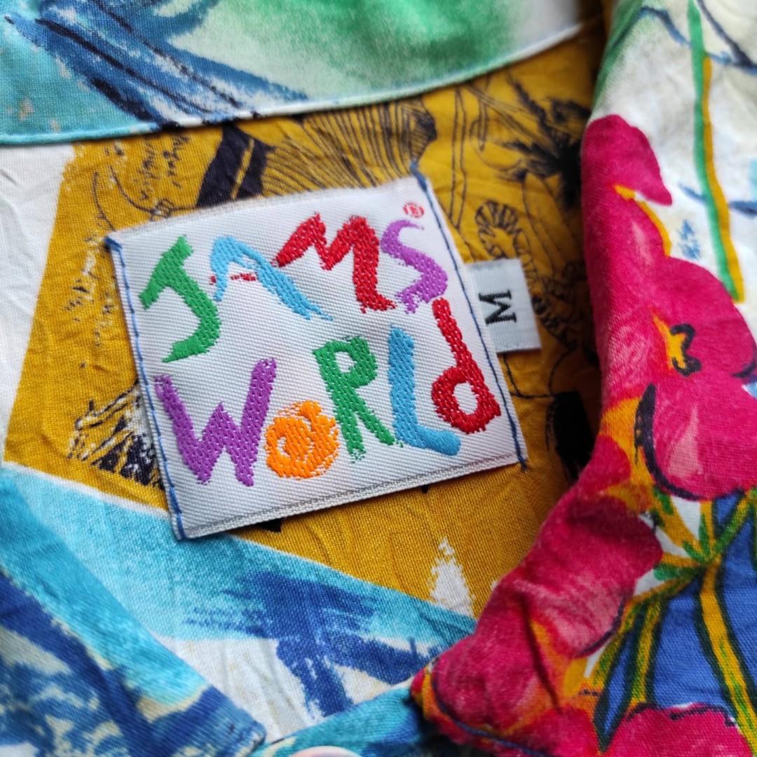 JAMS WORLD KEMEJA HAWAII, Fesyen Pria, Pakaian , Atasan di Carousell