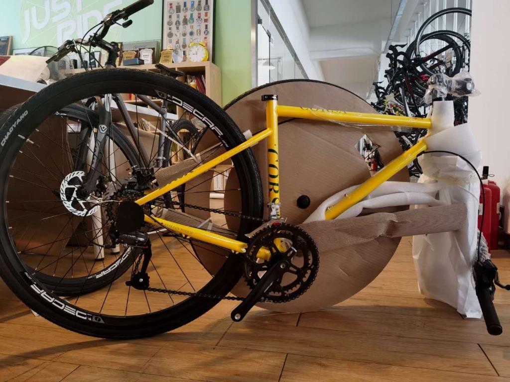 JAVA Corsa CR MO Cyclocross HYBRID Road Bike with Shimano ASTEF5002 14 ...