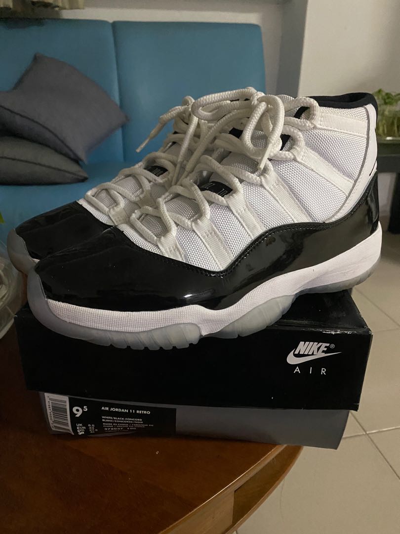 Jordan 11 Concords US 9.5 Men s Fashion Footwear Sneakers on