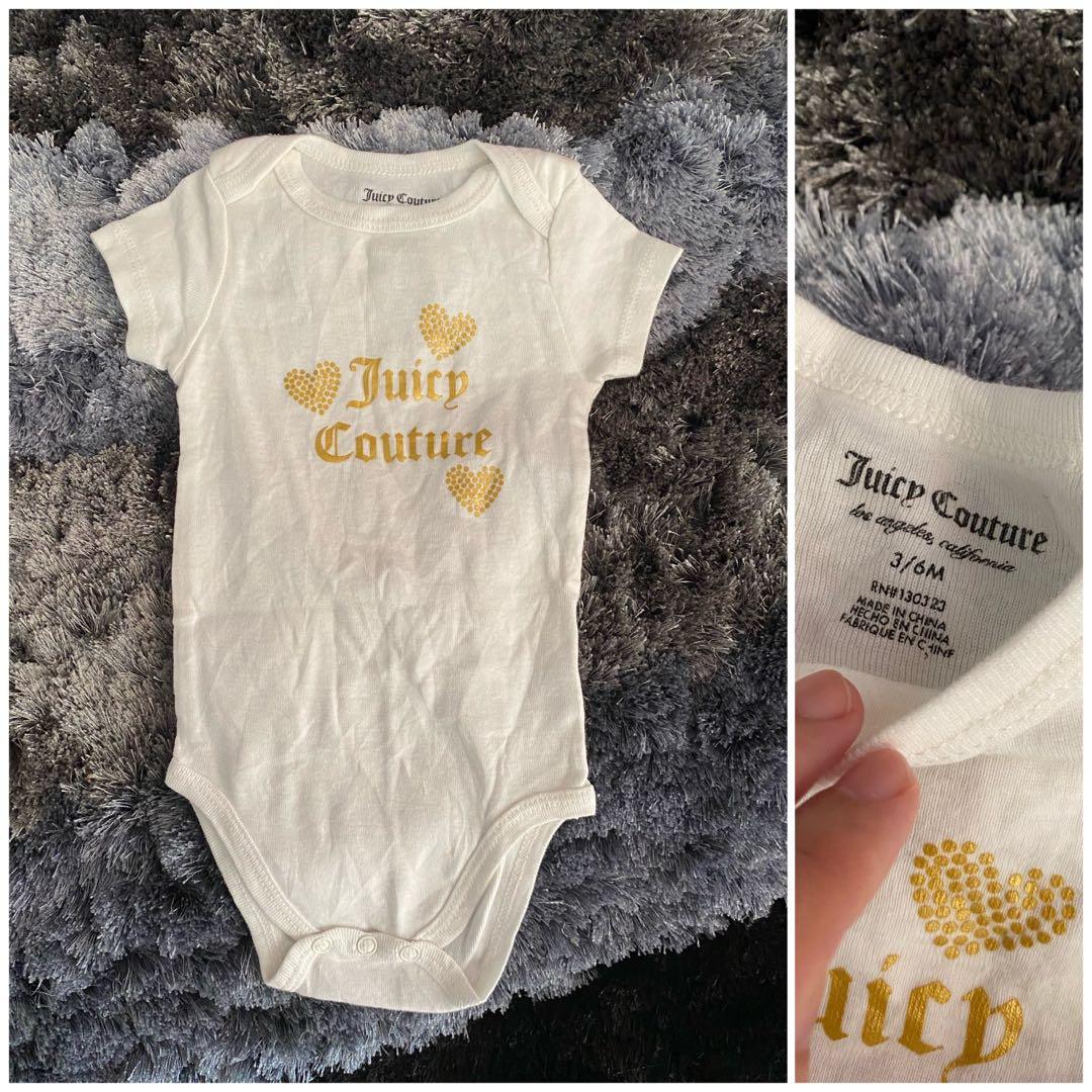 juicy couture baby bodysuits