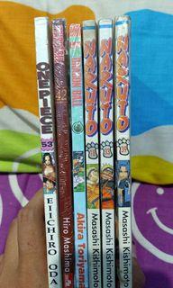 Komik One Piece, Dragon Ball, Fairy Tail, Naruto
