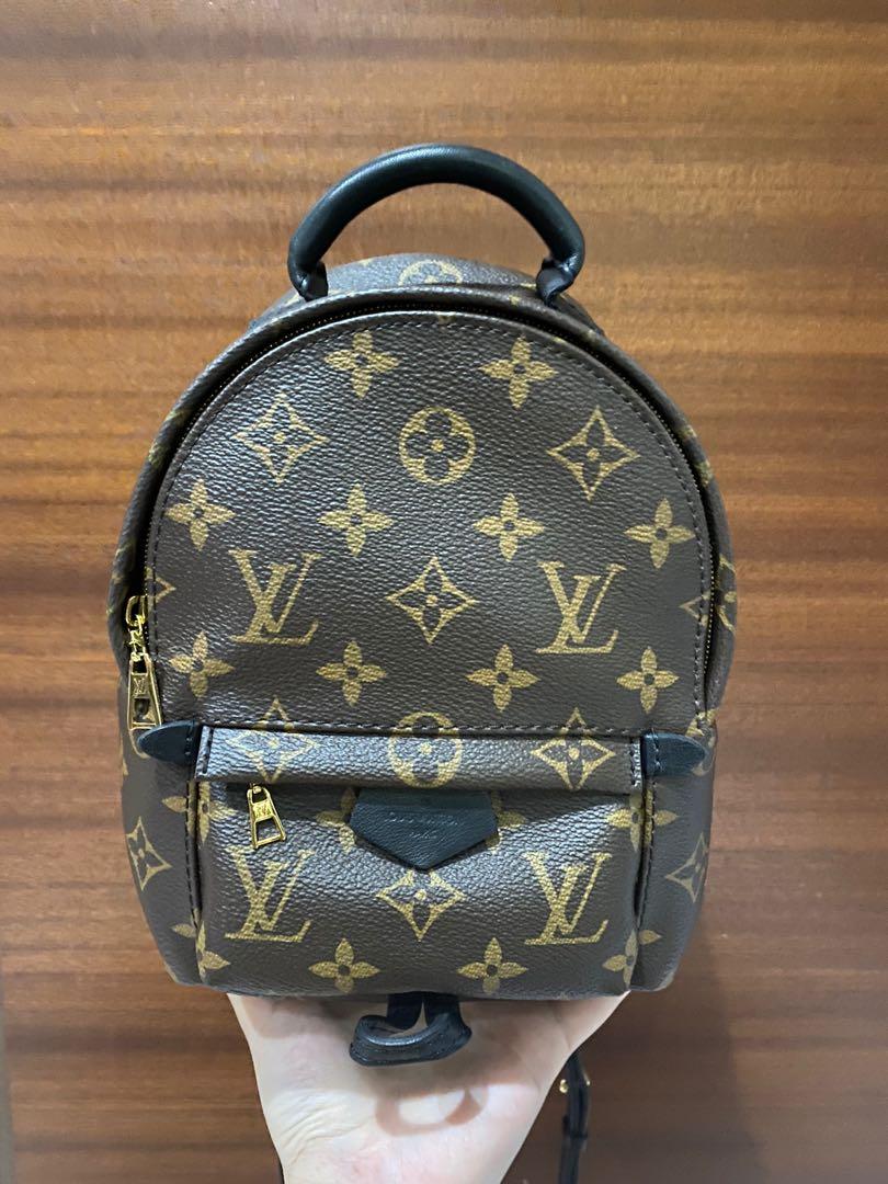 louis vuitton lv mini palm springs backpack