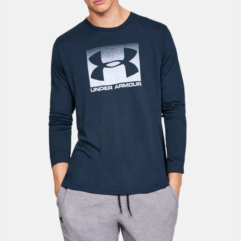 under armour long sleeve navy blue