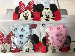 Mickey or Minnie kids breathable reusable Mask,(5Pcs/Packet)