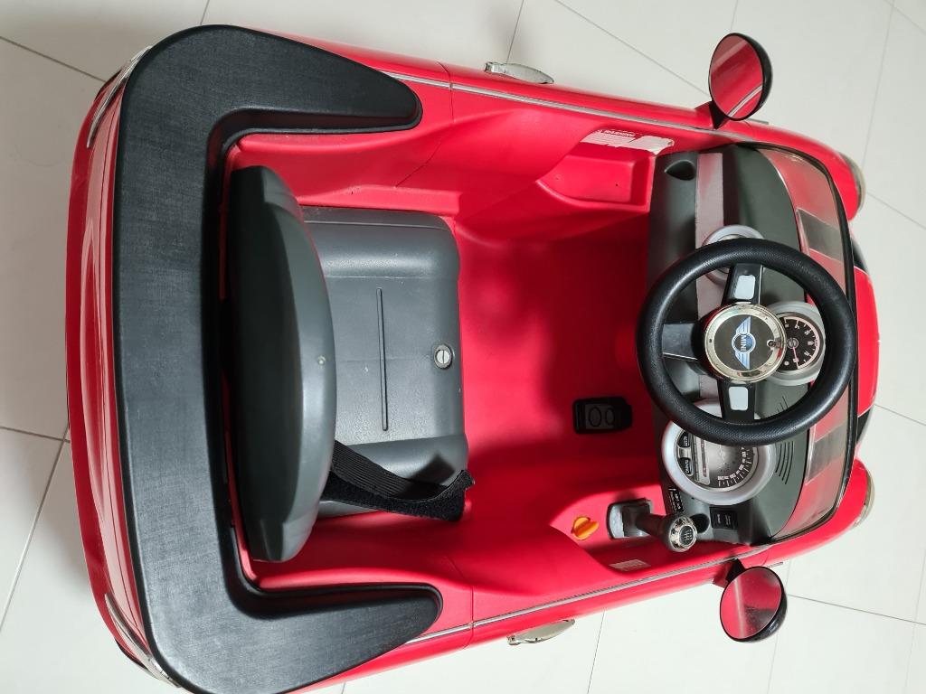 Mini Cooper S Electric toy car, Hobbies & Toys, Toys & Games on Carousell