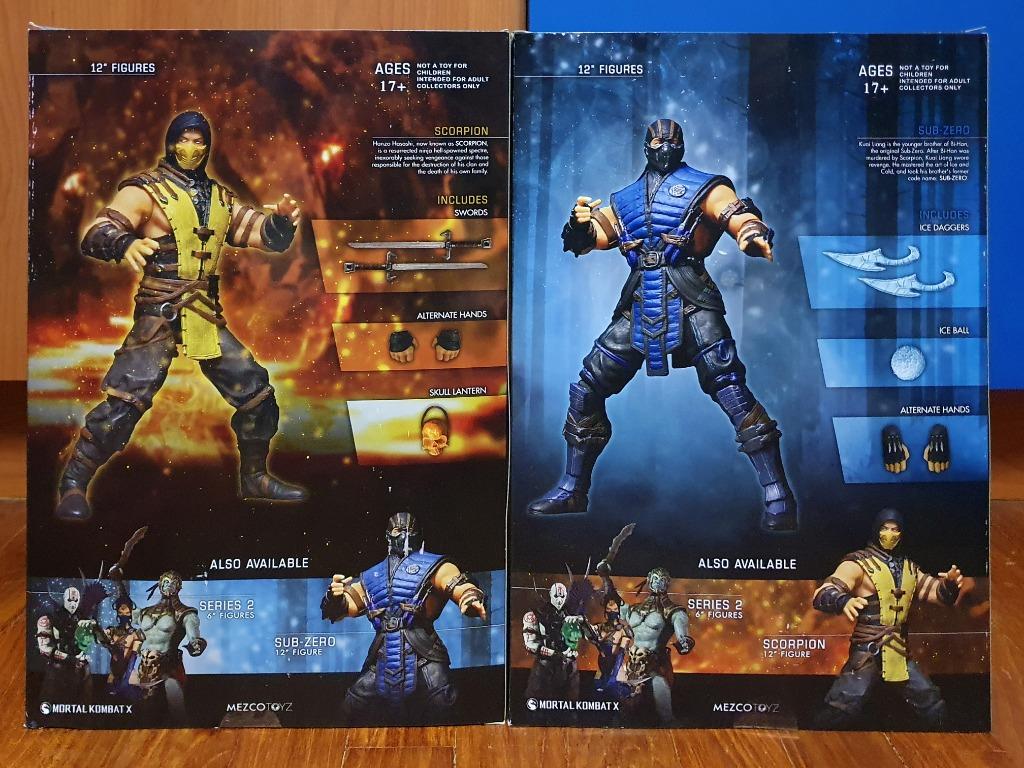 Mortal Kombat Combat X Mezco Toyz Toys Collectibles 12" inch 30 cm