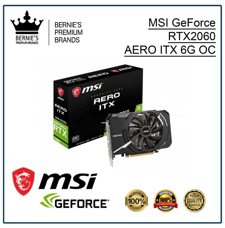 MSI GeForce RTX2060 AERO ITX 6G OC