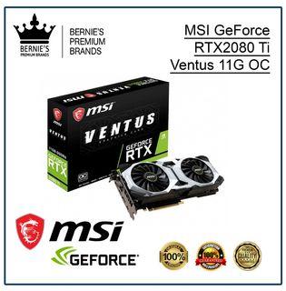 MSI GeForce RTX2080 Ti Ventus 11G OC