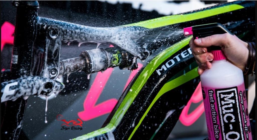 Muc Off Nano Tech Bike Cleaner (Category: Parts & Accessories) located in Singapore. Submitted by zeignracing (Listing ID 1029389249, Image 2). Description: Muc Off Nano Tech Bike Cleaner (1L) SKU code: 904-CTJ Using our state-of-the-art Nano Tech formula, Muc-Off cuts through grime quicker than you can say “OMG!” regardless of the weather or riding conditions. This classic pink Bike Cleaner has incredible cleaning power because it contains revol