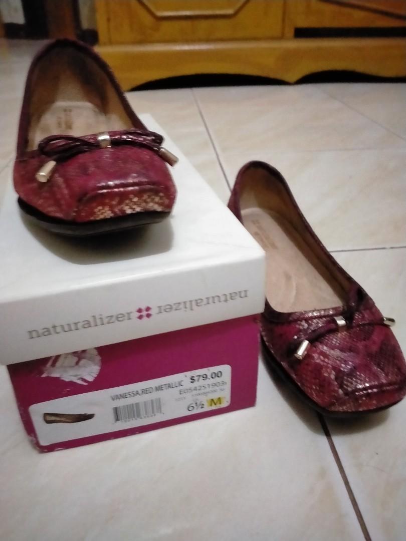 naturalizer pink flats