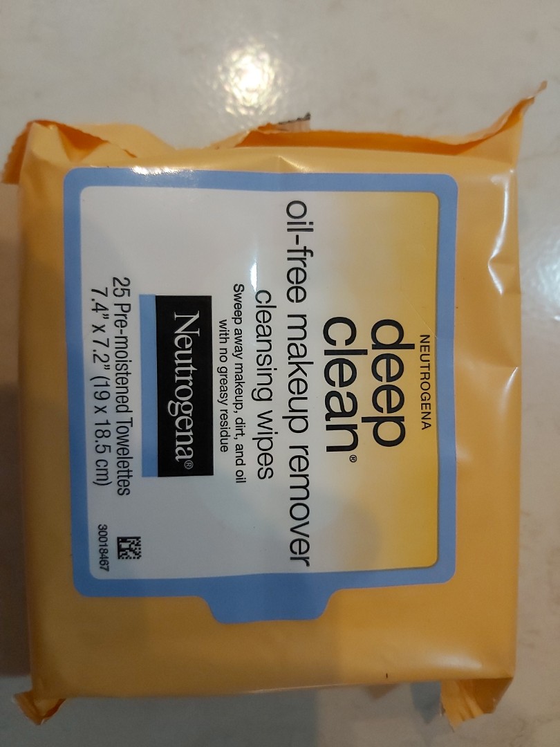 dove makeup remover wipes