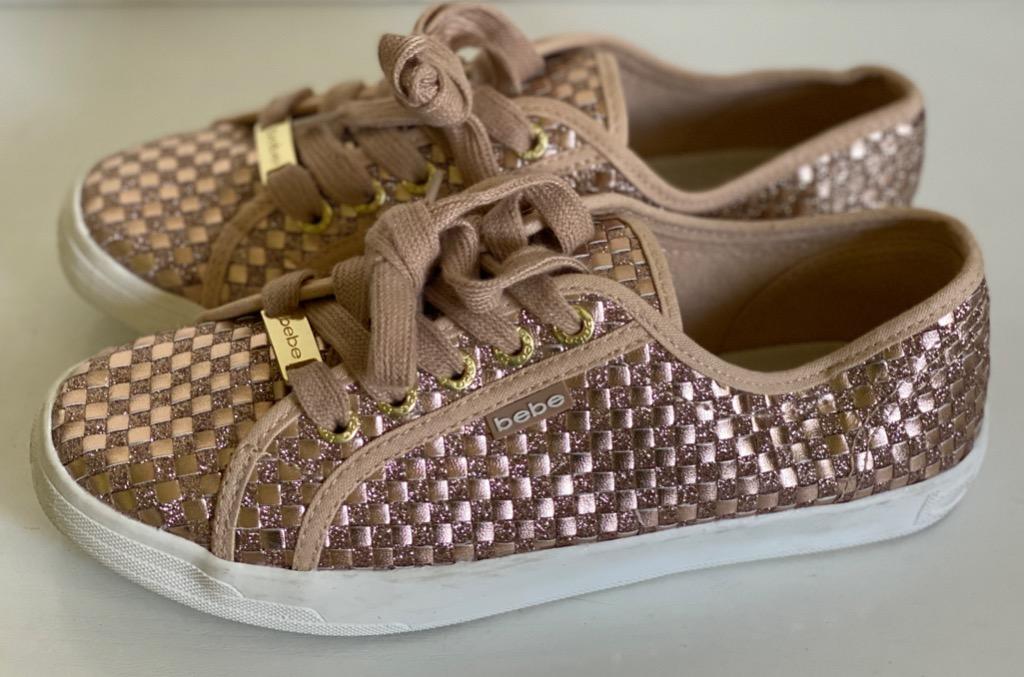 Bebe dorey lace up sneakers store