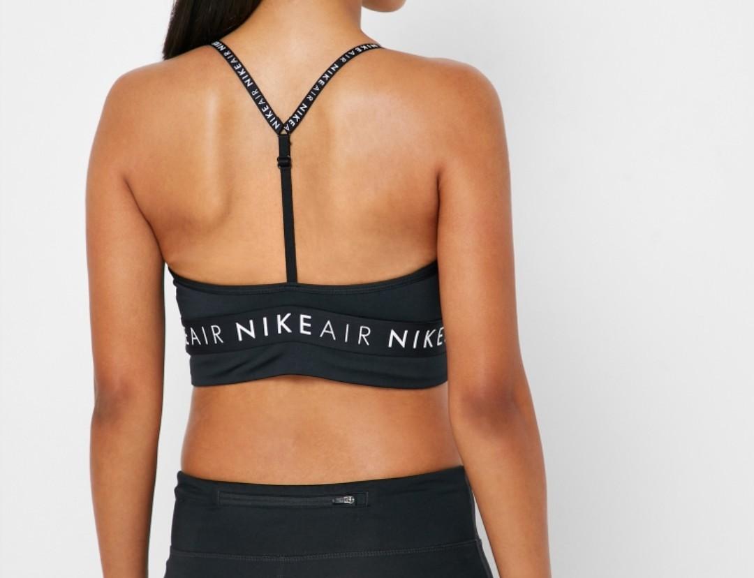 Nike Air Indy Sports Bra Black Small, Men's Fashion, Activewear on Carousell