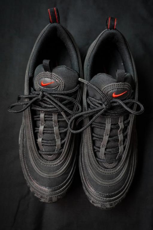 Air max 97 black orange tick sale