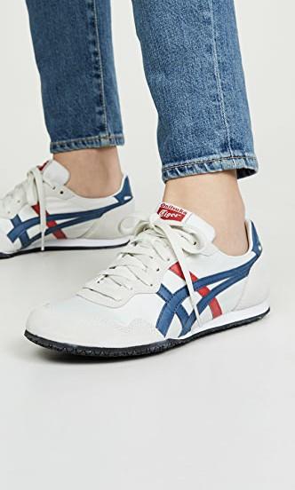 onitsuka tiger serrano womens red