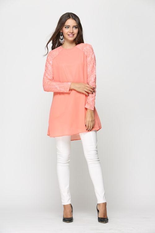 white chiffon flowy blouse