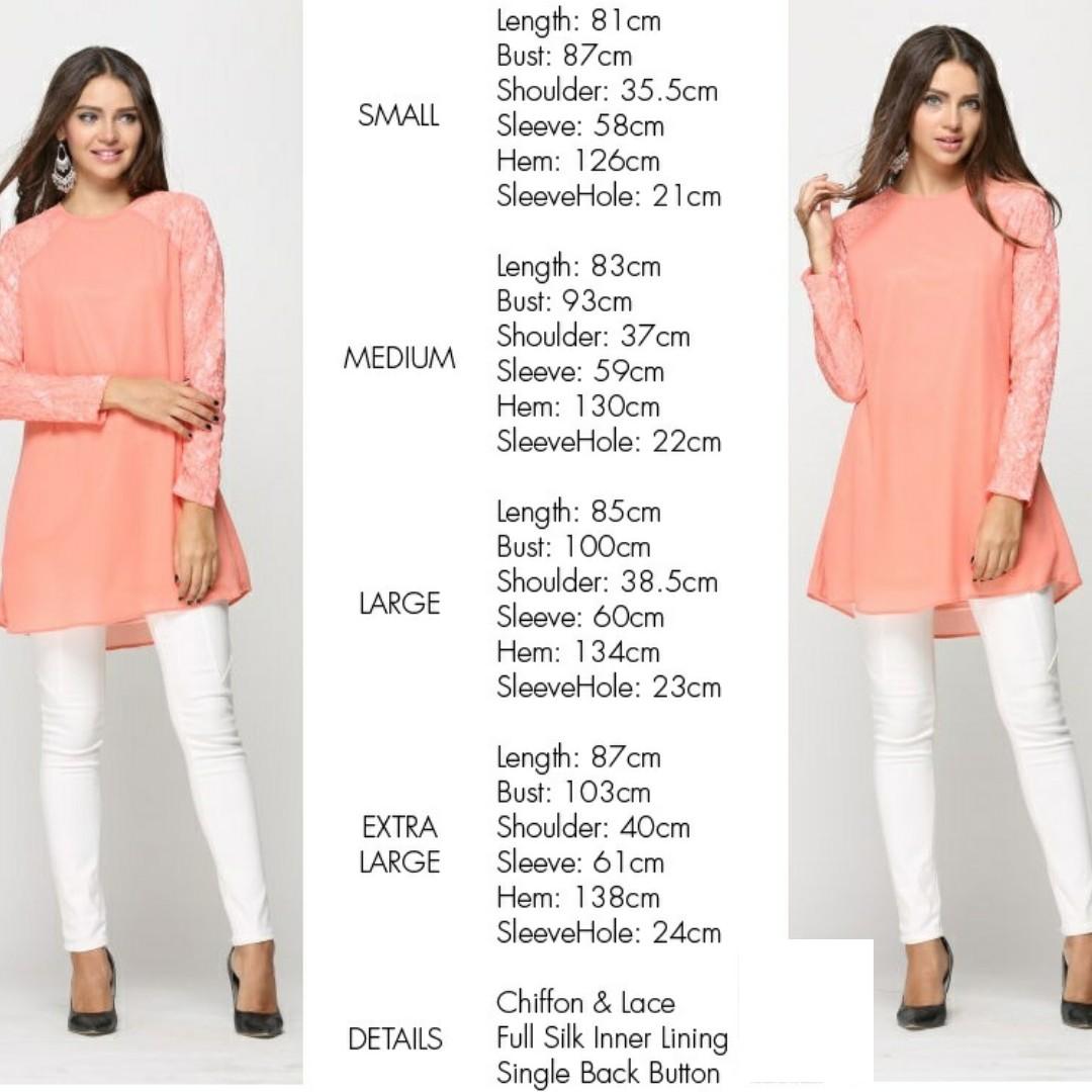 orange chiffon blouse