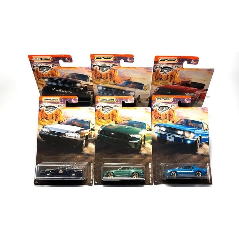 Matchbox mustang collection top