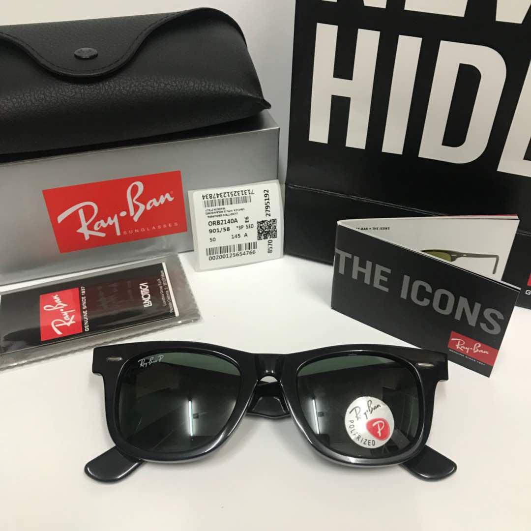 Original Rayban condong RB2140 901 58 50mm 52mm Polarized