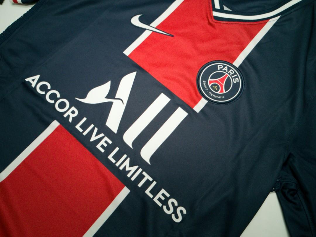Paris Saint Germain Psg 2020 21 Home Shirt Sports Sports Apparel On Carousell