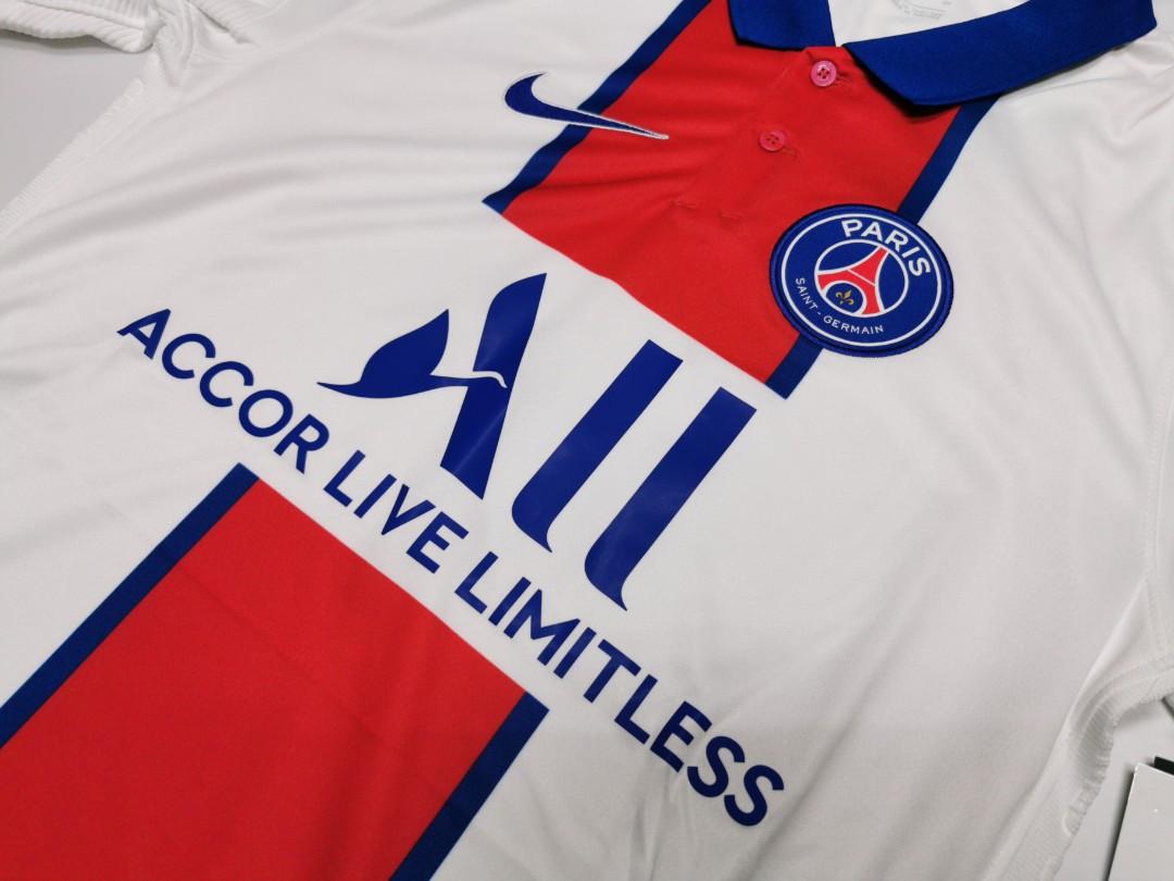 Paris Saint Germain Psg 2020 21 Away Shirt Sports Sports Apparel On Carousell